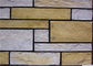 Rectangle Artificial Wall Stone With Strong Adhesion Color Solid Focus