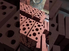 نصب آسان آجر ساختمانی خاک رس توخالی اکسترود شده بسیار نسوز